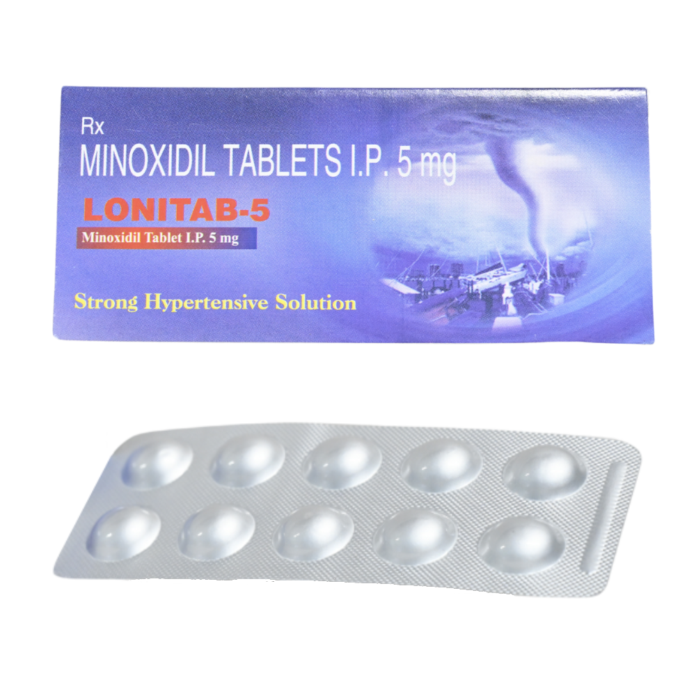 Oral Minoxidil 5mg tablets For Hair Loss
